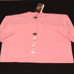 Pink cotton ss tee